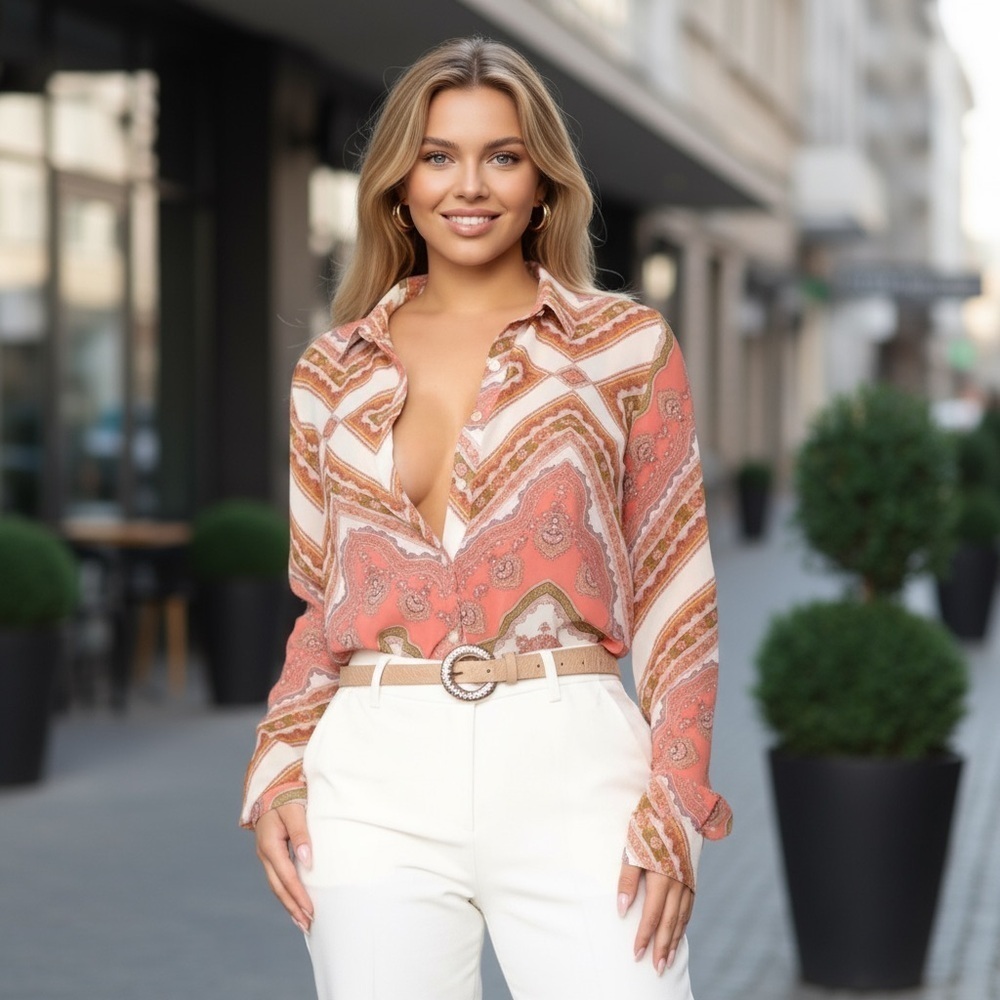 Fashion Nova Top - Pink/combo
New